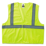 ergodyne® GloWear 8205HL Type R Class 2 Super Econo Mesh Safety Vest, 2X-Large to 3X-Large, Lime (EGO20977) Each