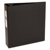 Avery® Economy Non-View Binder with Round Rings, 3 Rings, 3" Capacity, 11 x 8.5, Black, (3602) (AVE03602) Each