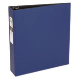 Avery® Economy Non-View Binder with Round Rings, 3 Rings, 2" Capacity, 11 x 8.5, Blue, (3500) (AVE03500) Each