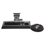 Kelly Computer Supply Leverless Lift N Lock Keyboard Tray, 19w x 10d, Black (KCS69575) Each