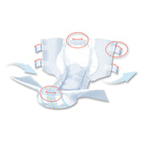 Seni® Super Quatro Unisex Adult Incontinence Brief Large Disposable Heavy Absorbency (1163835_CS) 36/CS