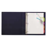 Avery® Big Tab Printable Large White Label Tab Dividers, 5-Tab, 11 x 8.5, White, 20 Sets (AVE14440) Box of 20