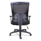 Alera® Alera Elusion II Series Mesh Mid-Back Swivel/Tilt Chair, Supports Up to 275 lb, 18.11" to 21.77" Seat Height, Black (ALEELT4214B) Each