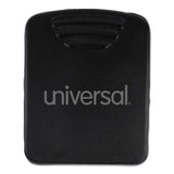 Universal® Fabric Panel Wall Clips, 25 Sheet Capacity, Black, 20/Pack (UNV21270) Pack of 20