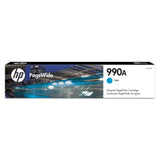 HP HP 990A, (M0J73AN) Cyan Original PageWide Cartridge (HEWM0J73AN) Each