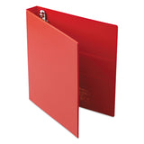Avery® Heavy-Duty Non-View Binder with DuraHinge and One Touch EZD Rings, 3 Rings, 1" Capacity, 11 x 8.5, Red (AVE79589) Each