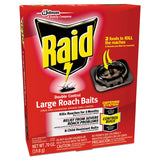 Raid® Roach Baits, 0.7 oz Box, 6/Carton (SJN334863) Case of 6
