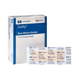 Curity™ Adhesive Strip 1 X 3 Inch Plastic Rectangle Sheer Sterile (915648_BX) 50/BX