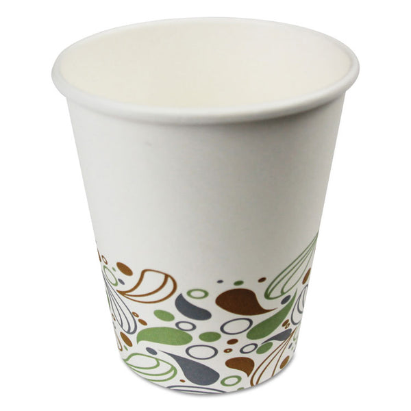 Boardwalk® Deerfield Printed Paper Hot Cups, 8 oz, 50 Cups/Sleeve, 20 Sleeves/Carton (BWKDEER8HCUP)