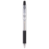 Pentel® R.S.V.P. RT Ballpoint Pen, Retractable, Medium 1 mm, Black Ink, Clear Barrel, Dozen (PENBK93A) Box of 12
