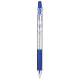Pentel® R.S.V.P. RT Ballpoint Pen, Retractable, Medium 1 mm, Blue Ink, Clear Barrel, Dozen (PENBK93C) Box of 12