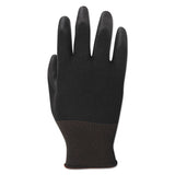 Palm Coated Cut-Resistant HPPE Glove, Salt and Pepper/Black, Size 8 (Medium), Dozen (BWK000298) 1 Dozen