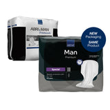 Abena® Premium Man Special Bladder Control Pad 14.5 X 28.7 Inch Heavy Absorbency Fluff / Polymer Core One Size Fits Most (1218244_PK) 23/PK