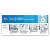 Clorox Healthcare® Fuzion Cleaner Disinfectant, Unscented, 32 oz Spray Bottle, 9/Carton (CLO31478) Case of 9
