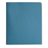 Smead™ 2-Pocket Folder with Tang Fastener, 0.5" Capacity, 11 x 8.5, Blue, 25/Box (SMD88052) 1 Pack of 25