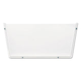 deflecto® Unbreakable DocuPocket Wall File, Letter Size, 14.5" x 3" x 6.5", Clear (DEF63201) Each