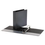 Universal® Economy Round Ring View Binder, 3 Rings, 2" Capacity, 11 x 8.5, Black (UNV20981) Each