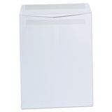 Universal® Self-Stick Open End Catalog Envelope, #13 1/2, Square Flap, Self-Adhesive Closure, 10 x 13, White, 100/Box (UNV42102) Box of 100