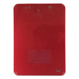 Mobile OPS® Unbreakable Recycled Clipboard, 0.25" Clip Capacity, Holds 8.5 x 11 Sheets, Red (BAU61622) Each