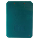 Mobile OPS® Unbreakable Recycled Clipboard, 0.25" Clip Capacity, Holds 8.5 x 11 Sheets, Green (BAU61626) Each