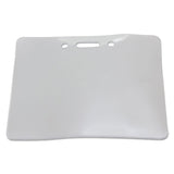 SICURIX® Sicurix Proximity Badge Holder, Horizontal, 4w x 3h, Clear, 50/Pack (BAU47810) Pack of 50