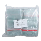 SICURIX® Sealable Cardholder, Vertical, 2.62 x 3.75, Clear, 50/Pack (BAU47840) Pack of 50