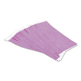 SICURIX® Security Wristbands, Sequentially Numbered, 10" x 0.75", Purple, 100/Pack (BAU85014) Pack of 100