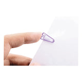 Baumgartens® Plastiklips Paper Clips, Small, Smooth, Assorted Colors, 1,000/Box (BAULP0200) Box of 1000