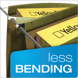 Pendaflex® SureHook Hanging Folders, Legal Size, 1/5-Cut Tabs, Standard Green, 20/Box (PFX615315) Box of 20