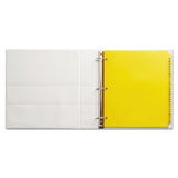 Avery® Heavy-Duty Preprinted Plastic Tab Dividers, 26-Tab, A to Z, 11 x 9, Yellow, 1 Set (AVE23081) Pack of 26