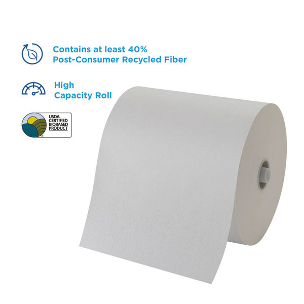 Georgia Pacific® Professional Pacific Blue Ultra Paper Towels, 1-Ply, 7.87" x 1,150 ft, White, 6 Rolls/Carton (GPC26490)