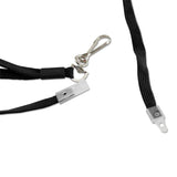 SICURIX® Safety Breakaway Lanyard, Metal Hook Fastener, 36" Long, Black (BAU65509) Each