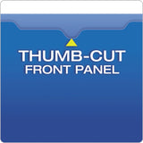 Pendaflex® Poly File Jackets, Straight Tab, Letter Size, Assorted Colors, 10/Pack (PFX50990) Each