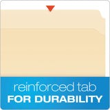 Pendaflex® Manila Fastener Folders, 1/3-Cut Tabs, 2 Fasteners, Letter Size, Manila Exterior, 50/Box (PFXFM213) Each