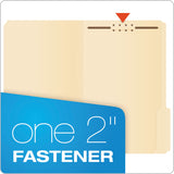Pendaflex® Manila Fastener Folders, 1/3-Cut Tabs, 1 Fastener, Legal Size, Manila Exterior, 50/Box (PFXFM310) Each