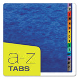 Pendaflex® Expanding Desk File, 23 Dividers, Alpha Index, Letter Size, Blue Cover (PFX11015) Each