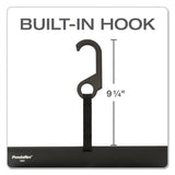 Pendaflex® Desk Free Hanging Organizer With Case, 1" Expansion, 6 Sections, Buckle Closure, Letter Size, Black (PFX52891) Each