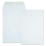 Quality Park™ Catalog Envelope, 24 lb Bond Weight Paper, #1, Square Flap, Gummed Closure, 6 x 9, White, 500/Box (QUA40788) Box of 500