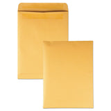 Quality Park™ Redi-Seal Catalog Envelope, #10 1/2, Cheese Blade Flap, Redi-Seal Adhesive Closure, 9 x 12, Brown Kraft, 250/Box (QUA43562) Box of 250