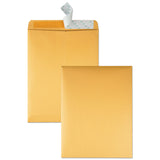Quality Park™ Redi-Strip Catalog Envelope, #13 1/2, Cheese Blade Flap, Redi-Strip Adhesive Closure, 10 x 13, Brown Kraft, 100/Box (QUA44762) Box of 100
