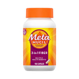Metamucil® Fiber Supplement Capsule 160 per Bottle 0.52 Gram Strength Potassium / Psyllium Husk (852694_BT) 1/BT