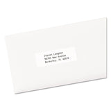 Avery® Copier Mailing Labels, Copiers, 1 x 2.81, White, 33/Sheet, 500 Sheets/Box (AVE5334) Box of 16500