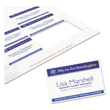 Avery® Name Badge Insert Refills, Horizontal/Vertical, 2 1/4 x 3 1/2, White, 400/Box (AVE5390) Box of 400
