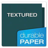 Oxford™ Earthwise by Oxford 100% Recycled Paper Twin-Pocket Portfolio, 100-Sheet Capacity, 11 x 8.5, Blue, 25/Box (OXF78502) 1 Pack of 25