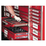 Avery® Durable Permanent ID Labels with TrueBlock Technology, Laser Printers, 1.25 x 1.75, White, 32/Sheet, 50 Sheets/Pack (AVE6576) Pack of 1600