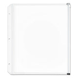Cardinal® Expanding Zipper Binder Pockets, 8.5 x 11, Clear, 3/Pack (CRD14201) 1 Case of 3