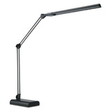Alera® Adjustable LED Desk Lamp, 3.25w x 6d x 21.5h, Black (ALELED908B) Each