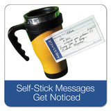 Adams® Write 'n Stick Phone Message Book, Two-Part Carbonless, 4.75 x 2.75, 4 Forms/Sheet, 200 Forms Total (ABFSC1153WS) Each