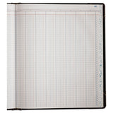 Boorum & Pease® Extra-Durable Bound Book, Double-Page 12-Column Accounting, Black/Maroon/Gold Cover, 11.94 x 9.78 Sheets, 150 Sheets/Book (BOR1602121512) Each