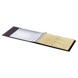 Cardinal® Check Binder Seven-Ring D-Ring Reference, 7 Rings, 1" Capacity, Black (CRD35000) Each